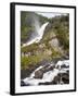 Latefoss Waterfalls, Odda, Hordaland, Norway, Scandinavia, Europe-Marco Cristofori-Framed Photographic Print