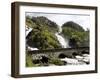 Latefossen Waterfall Near Odda, Hordaland, Norway, Scandinavia, Europe-Hans Peter Merten-Framed Photographic Print