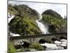 Latefossen Waterfall Near Odda, Hordaland, Norway, Scandinavia, Europe-Hans Peter Merten-Mounted Photographic Print