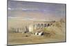 Lateral View of the Temple Called Typhonaeum at Dendera, Egypt, 19th Century-David Roberts-Mounted Giclee Print