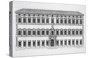 Lateran Palace, Rome, Commissioned by Pope Sixtus V and Designed by Domenico Fontana-Pietro Ferrerio-Stretched Canvas
