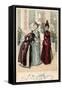 Latest Paris Fashions 1888-Adolf Sandoz-Framed Stretched Canvas