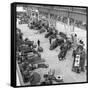 Lathe Workshop Area, Park Gate Iron and Steel Co, Rotherham, South Yorkshire, 1964-Michael Walters-Framed Stretched Canvas