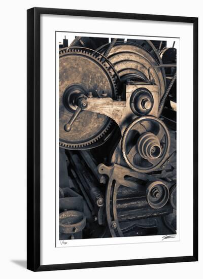 Lathe-Donald Satterlee-Framed Giclee Print