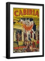 Latin Films presents Cabiria, c.1914-null-Framed Art Print