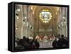 Latin Patriarch, Celebrating the Pontifical Vespers on Christmas Eve 2005, Basilica of the Nativity-Eitan Simanor-Framed Stretched Canvas
