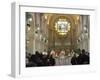 Latin Patriarch, Celebrating the Pontifical Vespers on Christmas Eve 2005, Basilica of the Nativity-Eitan Simanor-Framed Photographic Print