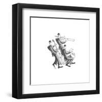 Latin Rhythms-Roger Vilar-Framed Art Print