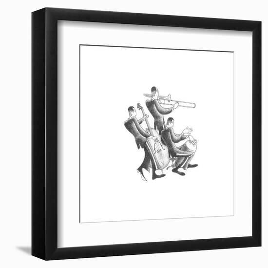 Latin Rhythms-Roger Vilar-Framed Art Print