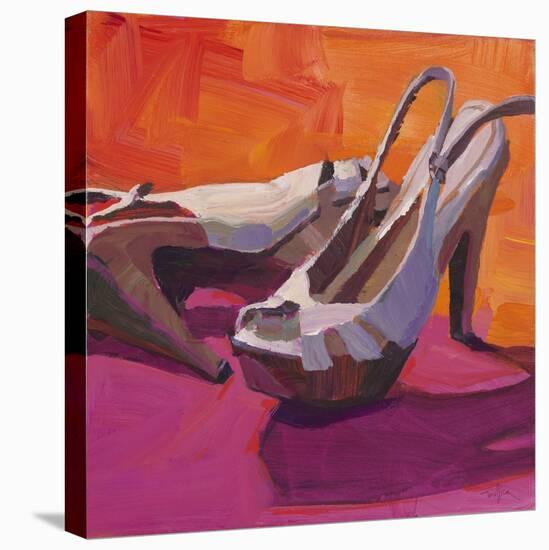 Latin Shoes-Patti Mollica-Stretched Canvas