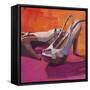 Latin Shoes-Patti Mollica-Framed Stretched Canvas