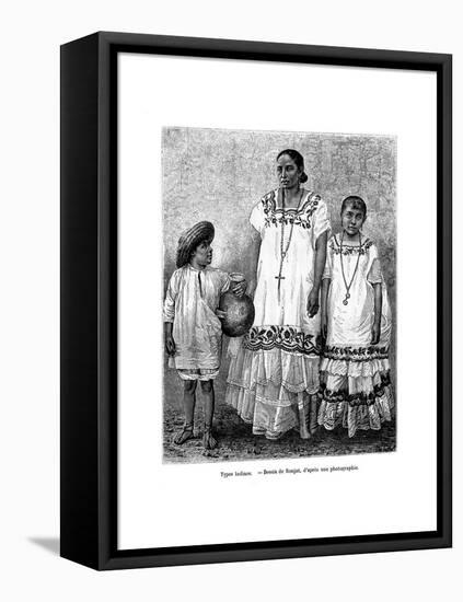 Latino Types, 19th Century-E Ronjat-Framed Stretched Canvas