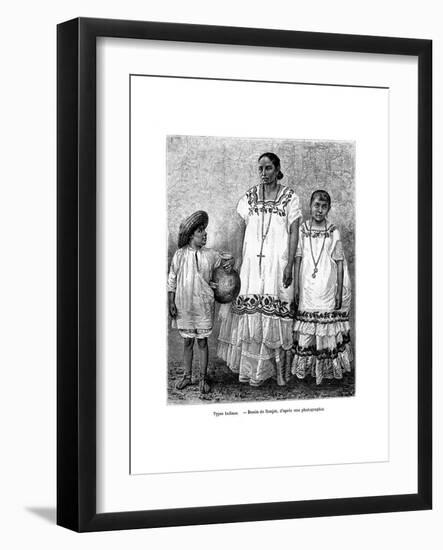 Latino Types, 19th Century-E Ronjat-Framed Giclee Print