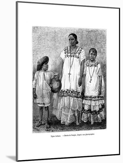 Latino Types, 19th Century-E Ronjat-Mounted Giclee Print