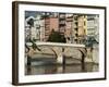 Latinska Cuprija (Latin Bridge) over Miljacka River, Place of Murder of Archduke Ferdinand, Sarajev-Emanuele Ciccomartino-Framed Photographic Print