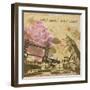 Latitude and Longitude Travel to London-null-Framed Giclee Print