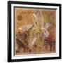 Latitude and Longitude Travel to Paris-null-Framed Giclee Print