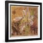 Latitude and Longitude Travel to Paris-null-Framed Giclee Print