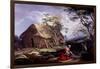LATONA AND THE LYCIAN PEASANTS - 1646 - CANVAS - 69,4X100,5 CM. ABRAHAM BLOEMAERT-ABRAHAM BLOEMAERT-Framed Premium Giclee Print