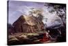 LATONA AND THE LYCIAN PEASANTS - 1646 - CANVAS - 69,4X100,5 CM. ABRAHAM BLOEMAERT-ABRAHAM BLOEMAERT-Stretched Canvas