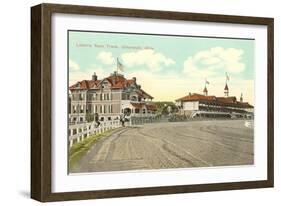 Latonia Race Track, Cincinnati, Ohio-null-Framed Art Print