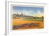 Latonia Race Track, Cincinnati, Ohio-null-Framed Art Print