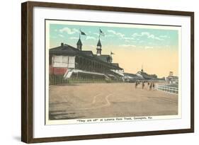 Latonia Race Track, Covington, Kentucky-null-Framed Art Print