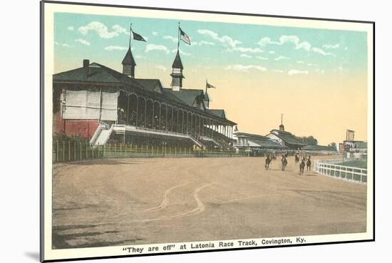 Latonia Race Track, Covington, Kentucky-null-Mounted Art Print
