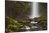 Latourell Falls and Creek, Guy S. Talbot Sp, Columbia Gorge, Oregon-Michel Hersen-Stretched Canvas