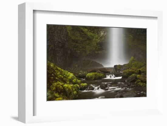 Latourell Falls and Creek, Guy S. Talbot Sp, Columbia Gorge, Oregon-Michel Hersen-Framed Photographic Print