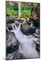 Latourell Falls Detail, Columbia River Gorge, Oregon-Vincent James-Mounted Photographic Print