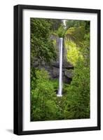 Latourell Falls, in Columbia River Gorge National Scenic Area, Oregon-Craig Tuttle-Framed Photographic Print