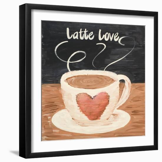 Latte Love Square-Acosta-Framed Art Print