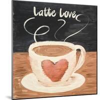 Latte Love Square-Acosta-Mounted Art Print