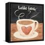 Latte Love Square-Acosta-Framed Stretched Canvas