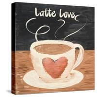 Latte Love Square-Acosta-Stretched Canvas