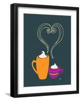 Latte Love-Teresa Woo-Framed Art Print