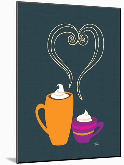 Latte Love-Teresa Woo-Mounted Art Print