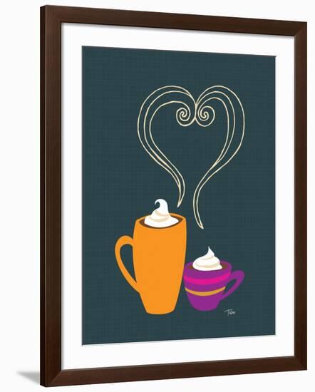 Latte Love-Teresa Woo-Framed Art Print