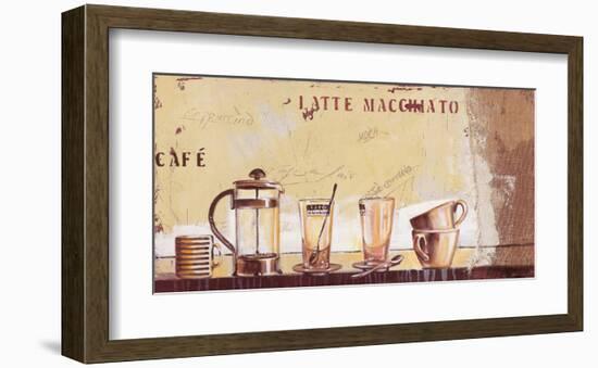 Latte Macchiato-Anna Flores-Framed Art Print