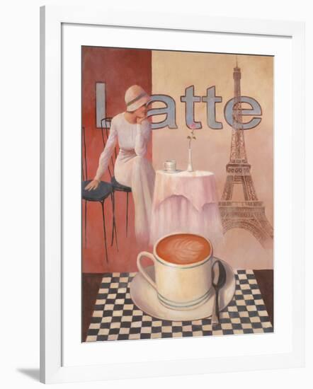 Latte - Paris-Unknown Chiu-Framed Art Print