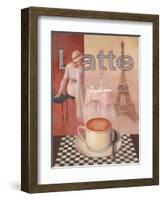 Latte - Paris-Unknown Chiu-Framed Art Print