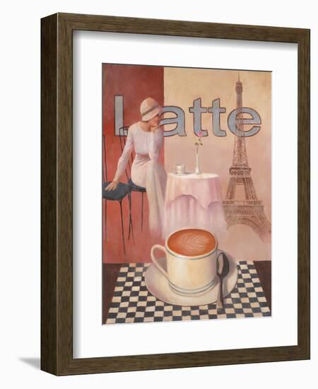 Latte - Paris-Unknown Chiu-Framed Art Print