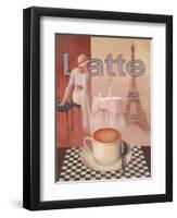 Latte - Paris-Unknown Chiu-Framed Art Print