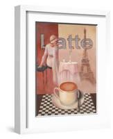 Latte - Paris-Unknown Chiu-Framed Art Print