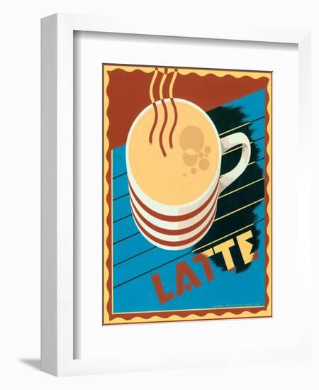 Latte-Brian James-Framed Art Print