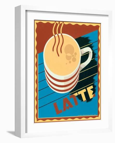 Latte-Brian James-Framed Art Print