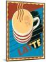 Latte-Brian James-Mounted Art Print