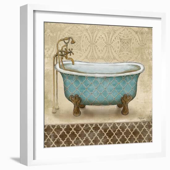 Lattice Bath II-Todd Williams-Framed Art Print