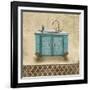 Lattice Bath III-Todd Williams-Framed Art Print